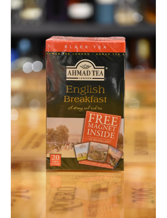 AHMAD TEA ENGLISH BREAKFAST 20 TEA BAGS