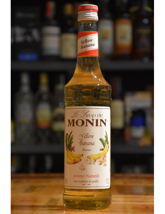 MONIN SCIROPPO DE BANANE GIALLA CL.70