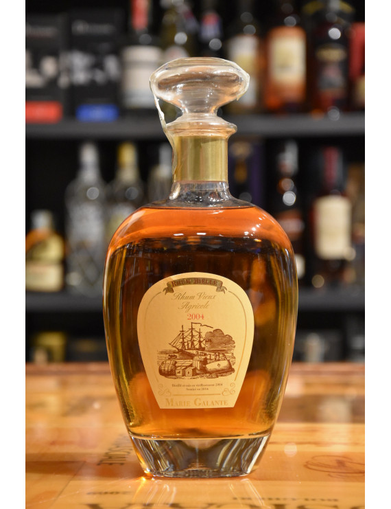 BIELLE MARIE GALANTE RHUM VIEUX 2004 CARAFE CL.70