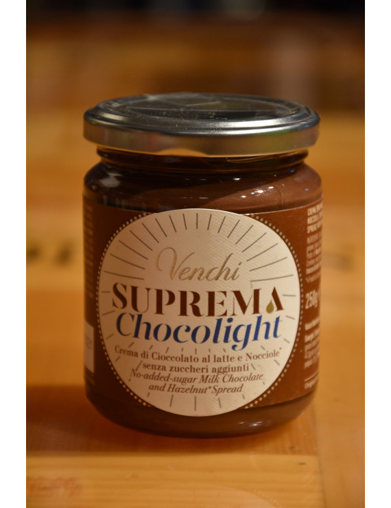 VENCHI CREMA SUPREMA GIANDUIA CHOCOLIGHT 250g