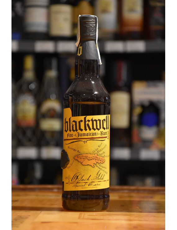 BLACKWELL BLACK GOLD FINE JAMAICAN RUM CL.70