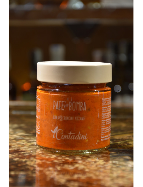 I CONTADINI PATE´ BOMBA DEL SALENTO 230g