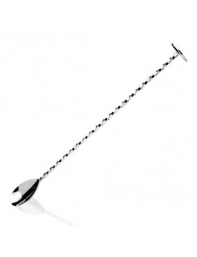 LUMIAN BAR SPOON MUDDLER 28cm SILVER