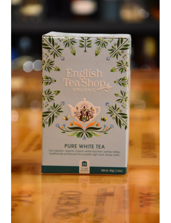 ENGLISH TEA SHOP WHITE TEA 20 BUSTE