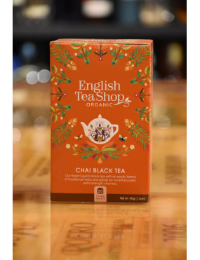 ENGLISH TEA SHOP BLACK TEA CHAI 20 BUSTE