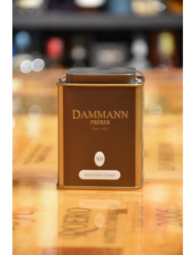 DAMMANN THE NOIR WEEK-END A PARIS LATTINA 100g