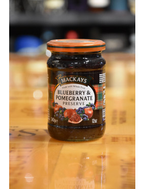 MACKAYS MARMELLATA BLUEBERRY & POMEGRANATE 340g