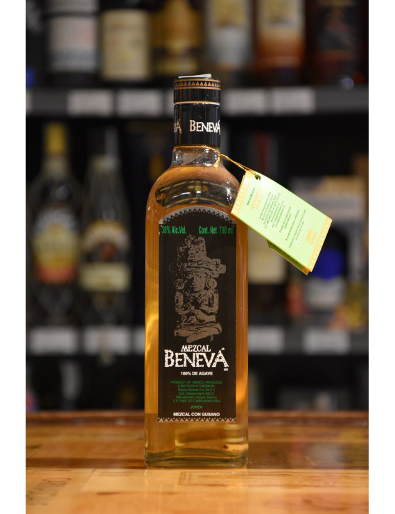 BENEVA MEZCAL CON GUSANO JOVEN CL.70