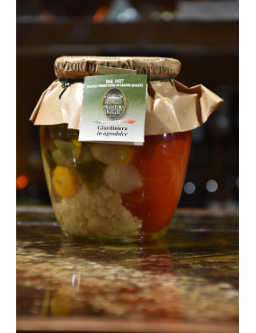 FRANTOIO SANT´AGATA GIARDINIERA IN AGRODOLCE 620g