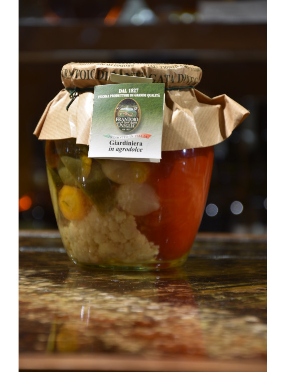 FRANTOIO SANT´AGATA GIARDINIERA IN AGRODOLCE 620g