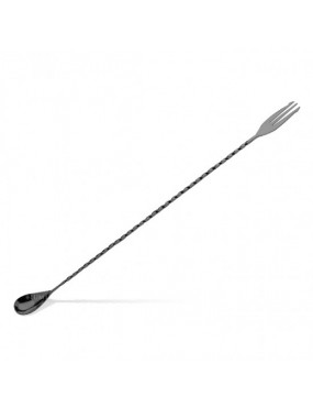 LUMIAN BAR SPOON TRIDENT 40cm BLACK