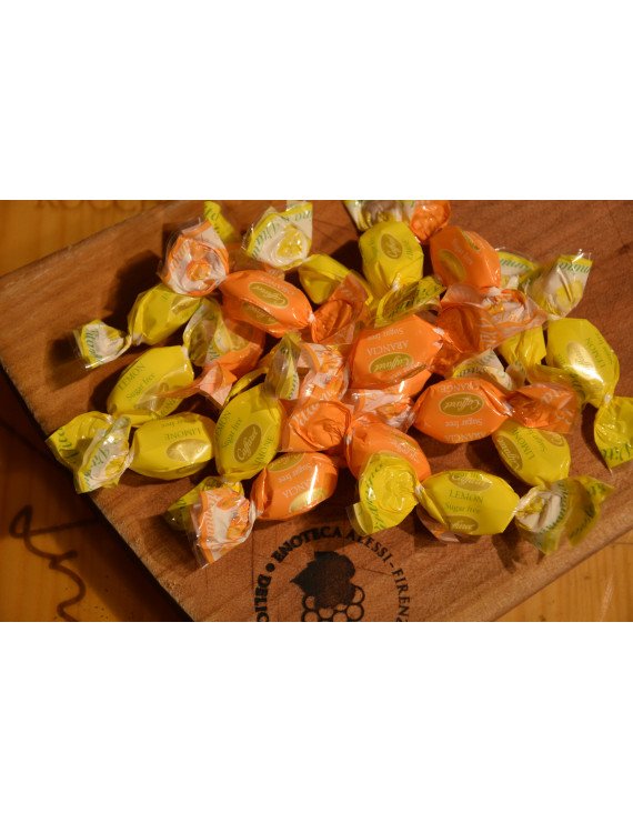 CAFFAREL CARAMELLE FRUTTA SUGAR FREE 250g