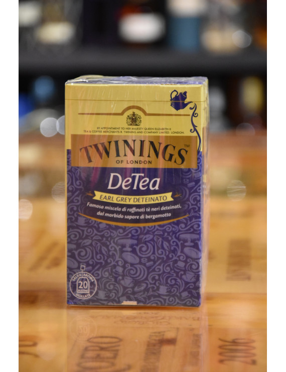TWININGS DETEA EARL GREY TEA 20 BUSTE