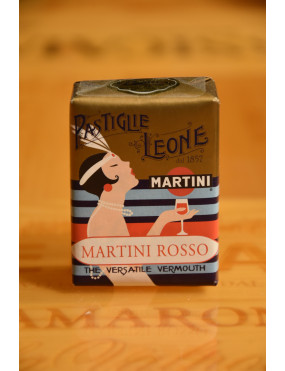 LEONE PASTIGLIE SCATOLINA MARTINI ROSSO 30g
