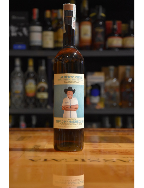 PALENQUEROS MEZCAL ALBERTO ORTIZ MADRECUISHE CL.70