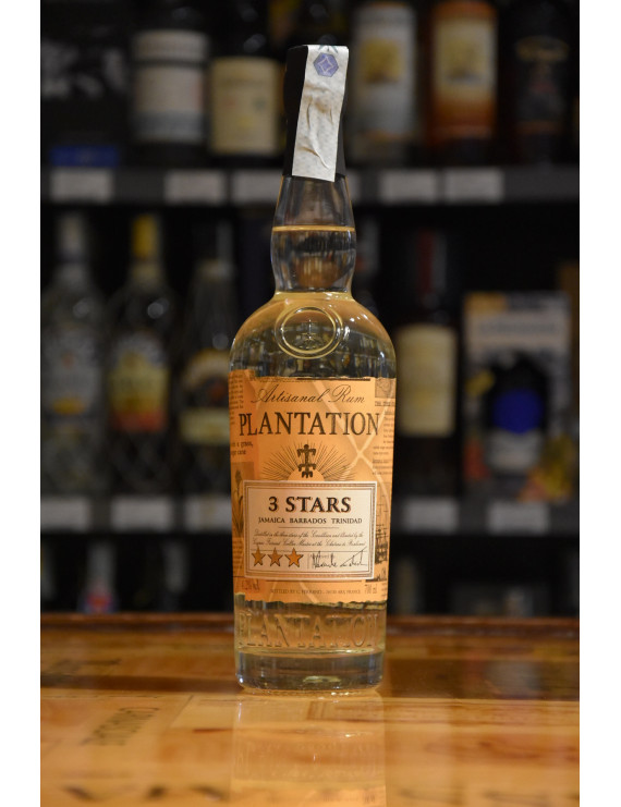 PLANTATION 3 STARS WHITE RUM CL.100