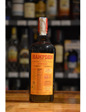 HAMPDEN ESTATE JAMAICAN RUM OVERPROOF CL.70