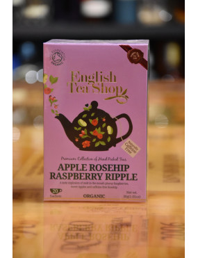 ENGLISH TEA SHOP APPLE ROSEHIP RASPBERRY RIP 20 BU