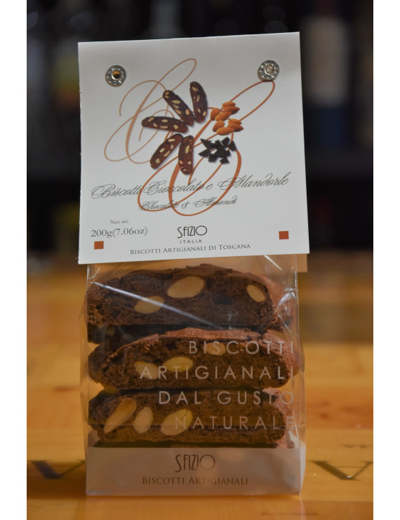 SFIZIO CANTUCCINI CIOCCOLATO E MANDORLA 200g