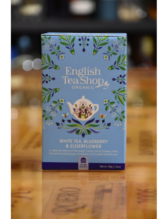 ENGLISH TEA SHOP WHITE TEA BLUEBERRY & EDEL20 BU