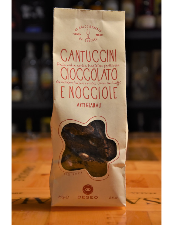 DESEO CANTUCCINI TOSCANI CON CIOCCOLATO E NOC 250g