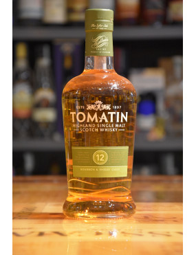 TOMATIN BOURBON & SHERRY CASK 12 Y CL.70