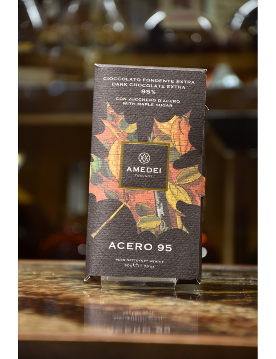 AMEDEI TAV.FONDENTE EXTRA 95% ACERO 50g