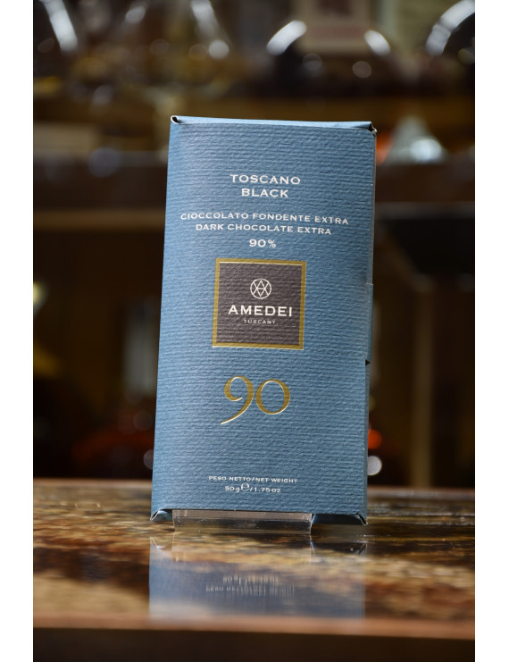 AMEDEI TAV.TOSCANO BLACK FONDENTE EXTRA 90% 50g