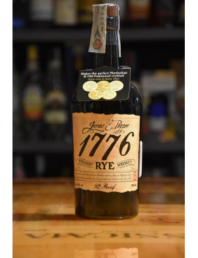 JAMES & PEPPER 1776 BOURBON RYE 92 PROOF CL.70