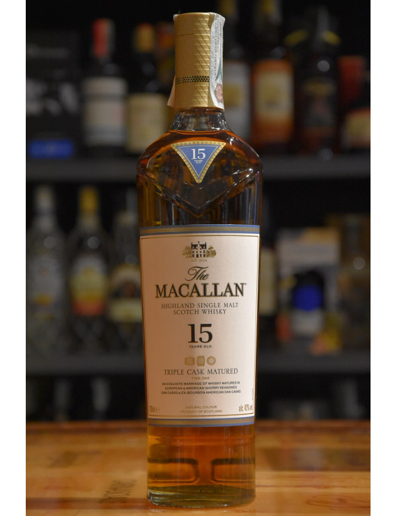 THE MACALLAN 15 Y TRIPLE CASK MATURED CL.70