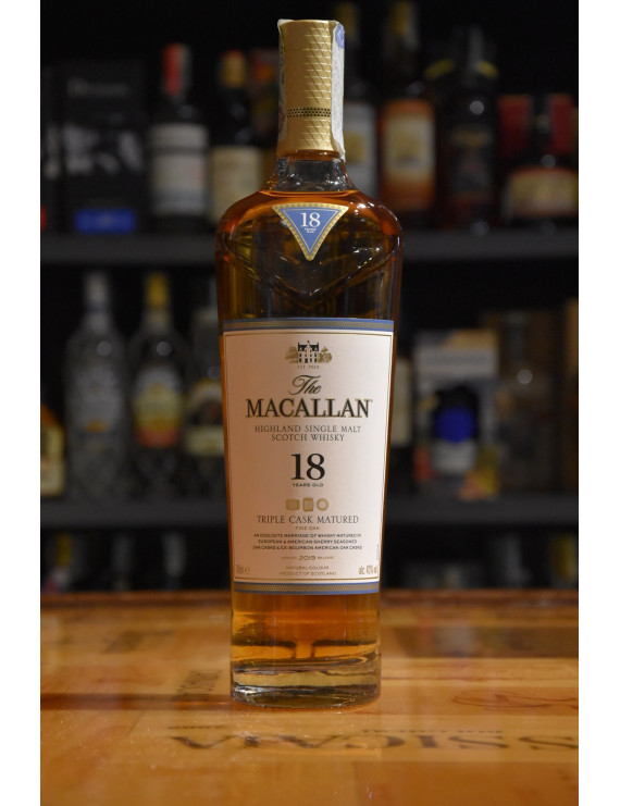 THE MACALLAN 18 Y TRIPLE CASK MATURED CL.70