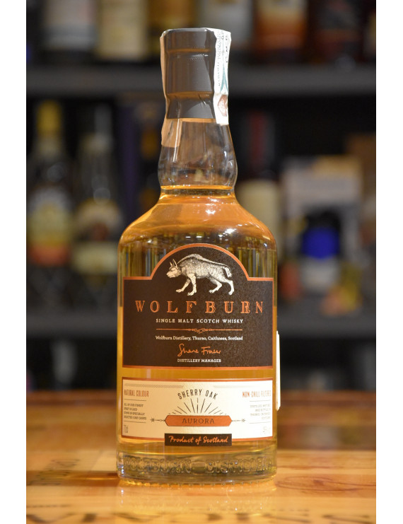 WOLFBURN SINGLE MALT SCOTCH WHISKY AURORA CL.70