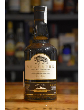 WOLFBURN SINGLE MALT SCOTCH WHISKY MORVEN CL.70