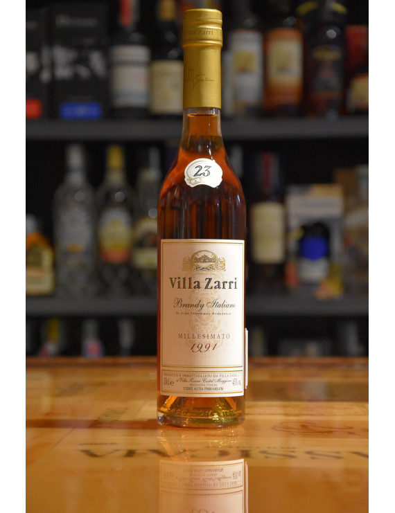 VILLA ZARRI BRANDY 23 Y MILLESIMATO 1991 CL.50