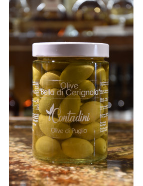 I CONTADINI OLIVE BELLA DI CERIGNOLA 550g