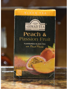 AHMAD TEA PEACH & PASSION FRUIT 20 TEA BAGS