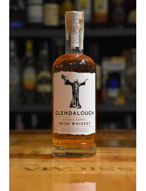 GLENDALOUGH IRISH WHISKEY DOUBLE BARREL CL.70