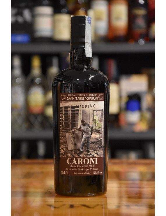 CARONI 1996 HEAVY RUM 2° RELEASE DAVID SARGE 23 Y