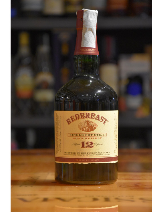 RED BREAST IRISH WHISKEY 12 Y SINGLE POT STIL CL70