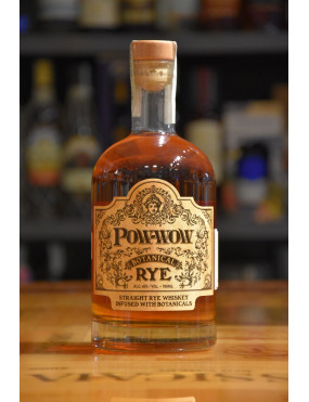 POW-WOW BOTANICAL RYE WHISKEY CL.70