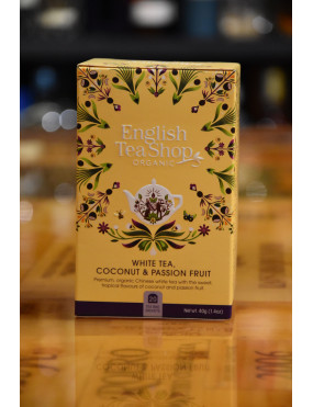 ENGLISH TEA SHOP WHITE TEA COCONUT & PASSION 20 BU