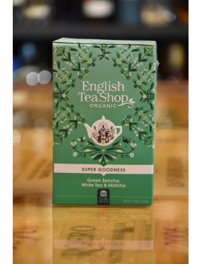 ENGLISH TEA SHOP GREEN SENCHA  WHITE TEA 20 BUSTE