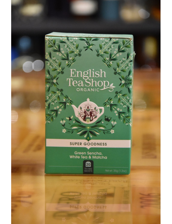 ENGLISH TEA SHOP GREEN SENCHA  WHITE TEA 20 BUSTE