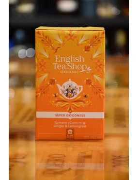 ENGLISH TEA SHOP CURCUMA GINGER & LEMON 20 BUSTE