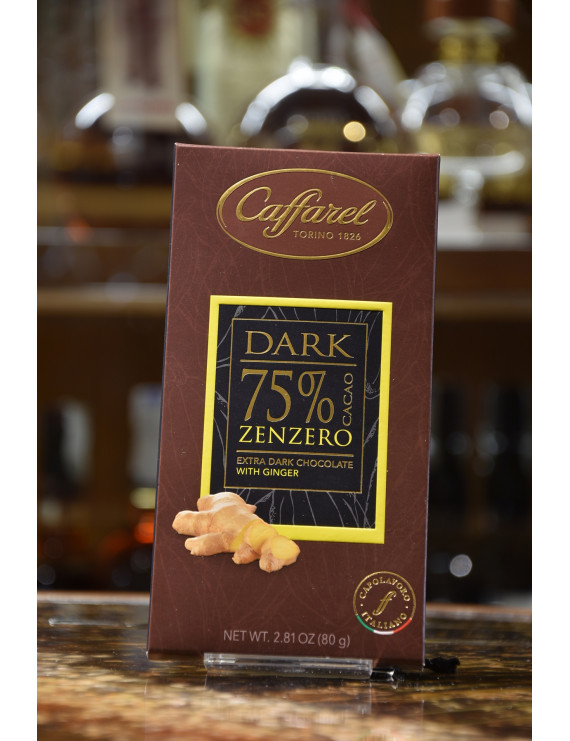 CAFFAREL TAV.DARK FONDENTE 75% ZENZERO 80g