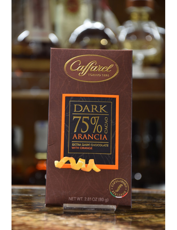 CAFFAREL TAV.DARK FONDENTE 75% ARANCIA 80g