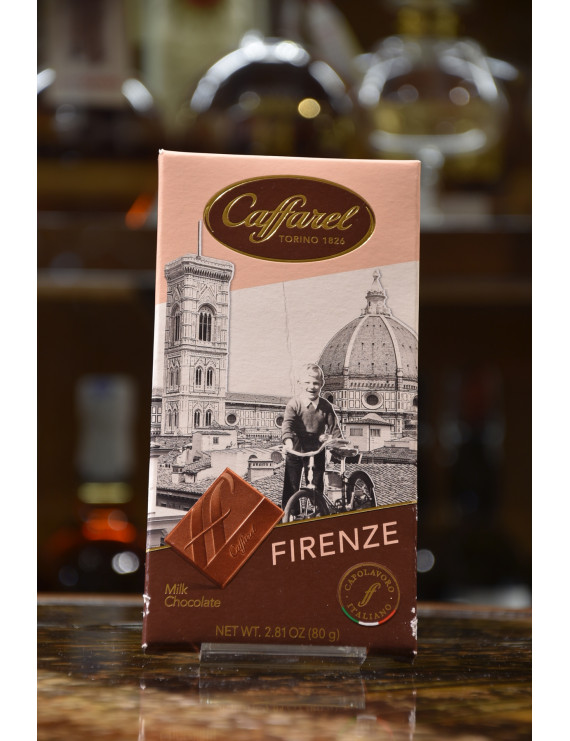 CAFFAREL TAV.LATTE CARTOLINA FIRENZE 80g