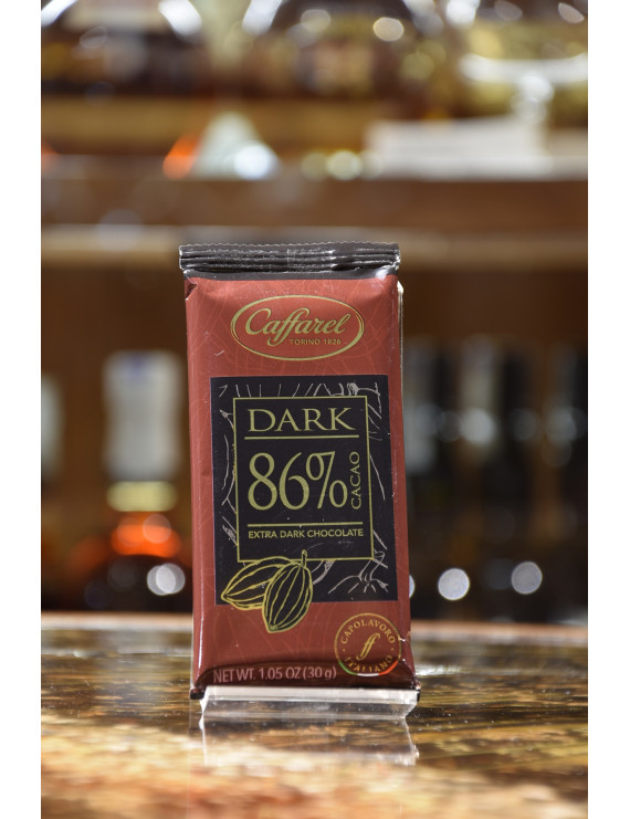 CAFFAREL TAV.DARK FONDENTE 86% 30g