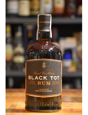 BLACK TOT FINEST CARIBBEAN RUM CL.70