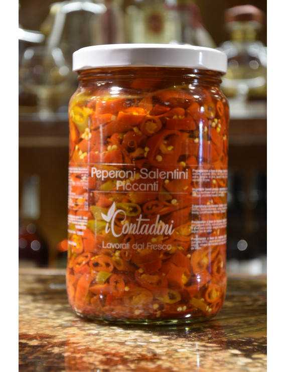 I CONTADINI PEPERONI SALENTINI PICCANTI 1600g